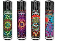 4 Clipper Mandala 3 Limited Edition Refillable Lighters