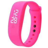 Fanala Fashion Children LED Watch Digital Watch Silicone Sport Bracelet Watch Smart Watches