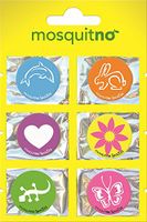 MosquitNo 6 Count Spotz Citronella Stickers with Different Designs