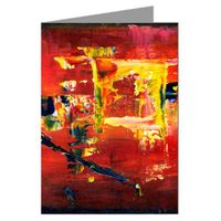 "Mafia 2066" Original Abstract Art by the Artist Philo Notecard Set
