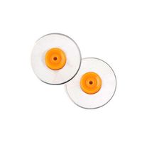 Fiskars 157390-1001 Titanium Rotary Replacement Blades, 28mm, 2 Pack