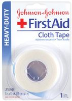 Johnson and Johnson Red Cross Cloth   1 Inch X 10 Yards  1-Count (Pack of 6)
