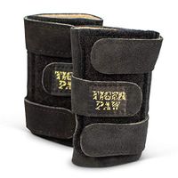 Z ATHLETIC Tiger Paws Gymnastics Wrist Supports (Black; Small)