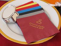 425 personalized beverage napkins wedding napkins custom printed baby shower custom napkins birthday napkins free custom print
