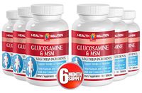 Msm Powder Organic Pure - GLUCOSAMINE and MSM - Raise Immunity (6 Bottles)