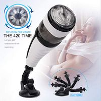 Adullt Toy for Man Pleasure USB Rechargeable Automatic Piston Telescopic Rotation Handsfree 5 Modes 10 Speeds Sleeve Stroker Men Oral S(exy Toy for Male, Electric Sexy Underwear Device for Men