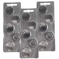 3X 5pc Maxell 3V Lithium Coin Cell CR2450 Replaces DL1632, BR1632, KL1632
