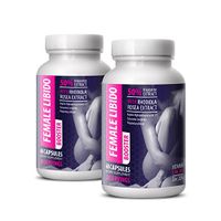 Female Sex Drive - Female LIBIDO Booster - Women Sexual Support - longjack ali - 2 Bottles (120 Capsules)