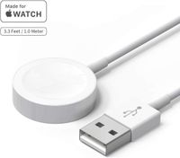 Updated Version Watch Charger Charging Cable MFi Certified Magnetic Wireless Portable Charger Charging Cable Cord Compatible for Apple Watch Series 5 4 3 2 1