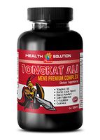 Testosterone Booster - TONGKAT ALI Mens Complex- tongkat Complex - 1 Bottle (60 Tablets)