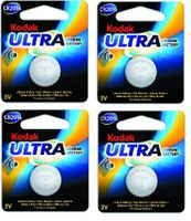 Kodak Ultra CR2016 3V Lithium Button Battery Exp 2023FOUR Pack