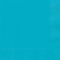 Teal Paper Napkins, 50ct