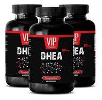 Bone Health - DHEA 50 mg - Bone Strength Supplements - 3 Bottles 180 Capsules