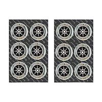 Cell Phone Radiation Protector Shield EMR/EMF - Neutralizer for Cell Phone，Mobile Phone, iPhone, iPad. 12pcs (Silver)