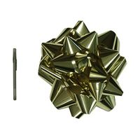 JAM Paper Gift Bows - Mega - 13" Diameter - Gold - Sold individually