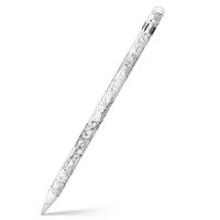 igsticker Ultra Thin Protective Body Stickers Skins Universal Decal Cover for Apple Pencil 1st Generation (Apple Pencil Not Included) 012959 Round　Earth　Monotone