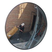 SE-KURE Outdoor Convex Mirror, Circular, 36in. Dia