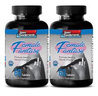 Premium Herbal Blend for Sexual Desire and Performance - Female Fantasy 742mg - To Improve Women's Sexual Desire, Overall Satisfaction, Increases Sexual Flame (2 Bottles 138 Tablets)