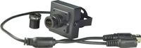 BlueFishCam Mini CCTV Camera Wide Angle 2.5mm Lens (with 3.6mm for Spare) CMOS 600TVL with IR Filter Mini CCTV Camera Color Security Camera Daytime Vision with Free Power Supply