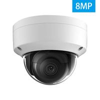 8MP HD 4K Security POE Outdoor Dome IP Camera, 3840×2160, 98ft Night Vision, Dome Network Camera 4mm Lens with SD Card Slot, H.265+, IP67, IK10 (OEM on Original Model DS-2CD2185FWD-I),ONVIF, Plug&Play