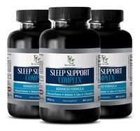Anti-Aging Oil-Free - Sleep Support Complex 952Mg - Advanced Formula - Brain Memory Supplements - 3 Bottles (180 Capsules)