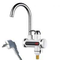 Kitchen Tankless Water Heater 220V/110V 3000W Instant Electric Faucet Hot Water Electric Fast Heater Tap Temperature Display