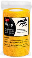 3M Pet Care 1410GD 4" x 5 yd Vetrap Bandaging Tape, Gold