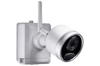 Lorex LWB4801 Indoor/Outdoor Wire-Free Security Camera for Battery Powered, Audio Security Bullet Camera,1080p HD, 65ft IR Night Vision, 2-Way Talk, Works with LHB926,LHWF1000, White(2Pack)
