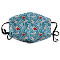 Shark Attack Dust Mask,Washable and Reusable Cleaning Gardening Outdoor Activities Warm Windproof Mask