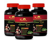 Energy Focus - Green Tea Leaf Extract - Natural ANTIOXIDANTS - Weight Loss Energy - Green Tea Weight Loss Pills - 3 Bottles (180 Capsules)