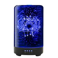 POLENNON Signs of The Zodiac Gemini Essential Oil Diffuser Electric 100ml Humidifier Cool Mist