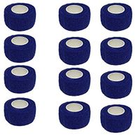 HoriKing Self Adhesive Wrap Bandage Cohesive Sport Bandages1"x5y 12Roll