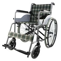 FLYSXP GHT Folding Manual Wheelchair Multi-Function Household Elderly Disabled Scooter Wheelchair