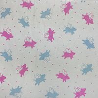 Black Cat Avenue 20" x 30" Printed Tissue Paper for Gift Wrapping, 24-Sheet, Flying Piglets