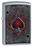 Zippo Lighter: Ace of Spades - Street Chrome 79476