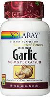 Solaray Garlic Supplement, 500mg, 60 Count
