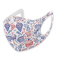 Mouth Masks for Dust Protection Anti Face Mask Washable Earloop Mask -American Flag