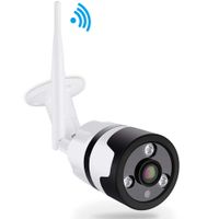 Outdoor Security Camera WiFi,LONNKY Full HD 1080P Wireless IP Bullet Camera,180 Degree Fisheye Panaramic, 2-Way Audio, Motion Detection,100Ft Clear Night Vision,Remote Access from Smartphone
