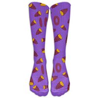 Unisex Sweet Potato Cross Knee High Socks Long Socks Football Socks Athletic Sport Socks