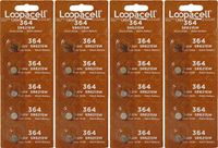 Loopacell Watch Battery Button Cell SR621SW SR-621SW 364 (Pack of 20)