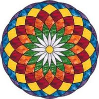 Quantum Biophysics® Natural Power Ionic Magic Mandala Disc 10.78k Neg Ions