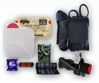 RESCUE ESSENTIALS US CUSTOMS & BORDER PROTECTION CASUALTY RESPONSE KIT-BLACK