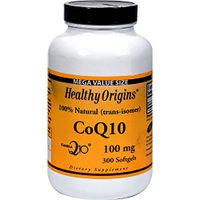 Healthy Origins CoQ10 Gels - 100 mg - 300 Softgels