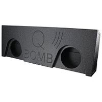 Q Power 2 Hole 2014-2016 GM/Chevy Crew Cab 10" Ported Subwoofer Box | QBGMC14210