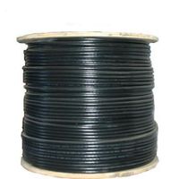 CERTICABLE 1000' CAT-7 CABLE OUTDOOR UNDERGROUND DIRECT BURIAL WIRE SHIELDED SOLID COPPER STP