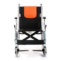 LHQ-HQ Medical Rehab Chair, Wheelchair,Lightweight Folding Wheelchair Driving Medical, Wheelchair Portable Ultra Light Old Aluminum Alloy Push Back Small Travel Simple Manual Wheelchair