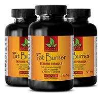 Weight Management for Men - Fat Burner - Extreme Formula 2645Mg - Inositol Blend - 3 Bottle (270 Capsules)