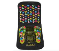 Foot Leg Massager Mat Health Care Acupressure Chinese Reflexology Walk Stone Pain Relieve