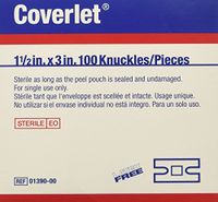 Coverlet Knuckles Fabric Bandages (Box of 100)