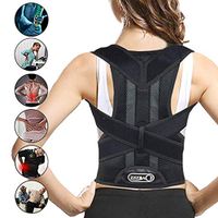 Back Braces Posture Corrector for Women and Men, Correct Hunchback, Reduce Lower and Upper Back Pain (M)